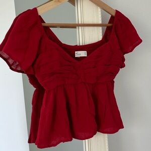 Hollister Red Top